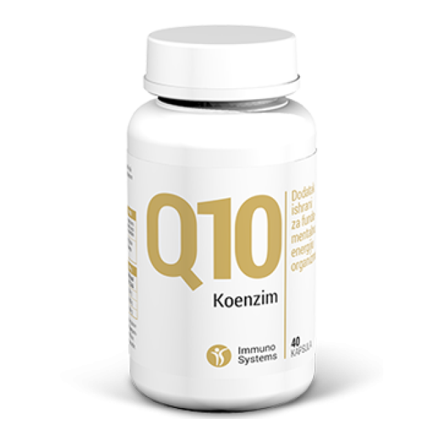 IMMUNO SYSTEMS KOENZIM Q10 KAPSULE - Online Apoteka IMMUNO SYSTEMS KOENZIM Q10 KAPSULE